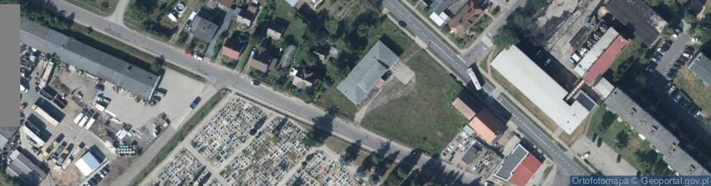 Zdjęcie satelitarne Cmentarna ul.