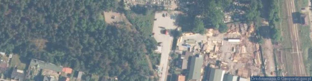 Zdjęcie satelitarne Cmentarna ul.