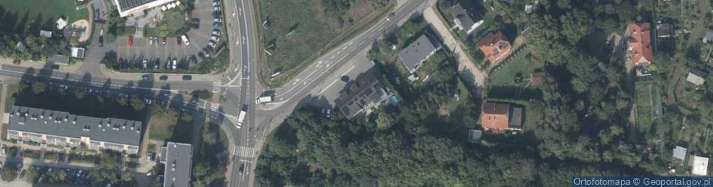 Zdjęcie satelitarne Cmentarna ul.