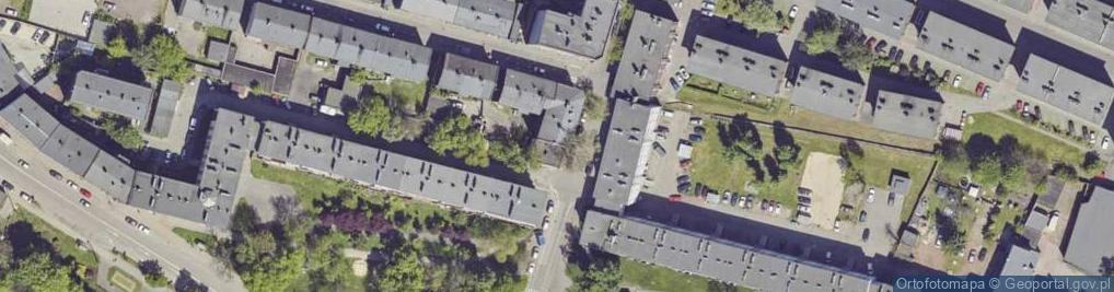 Zdjęcie satelitarne Cmentarna ul.