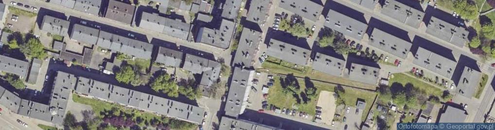 Zdjęcie satelitarne Cmentarna ul.