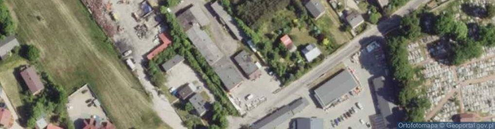 Zdjęcie satelitarne Cmentarna ul.