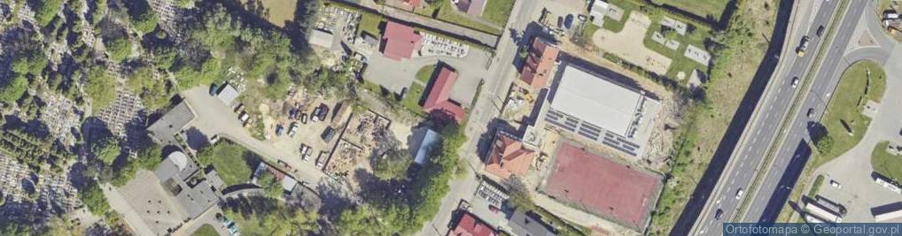 Zdjęcie satelitarne Cmentarna ul.