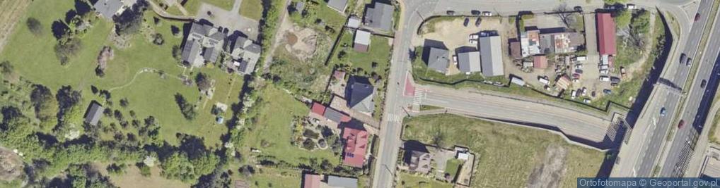 Zdjęcie satelitarne Cmentarna ul.