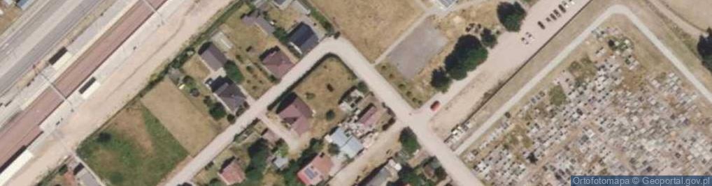 Zdjęcie satelitarne Cmentarna ul.