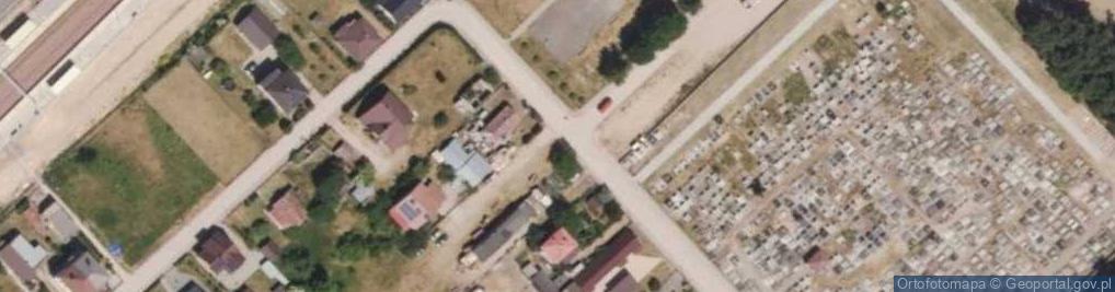Zdjęcie satelitarne Cmentarna ul.