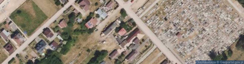 Zdjęcie satelitarne Cmentarna ul.