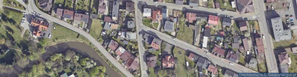 Zdjęcie satelitarne Cmentarna ul.