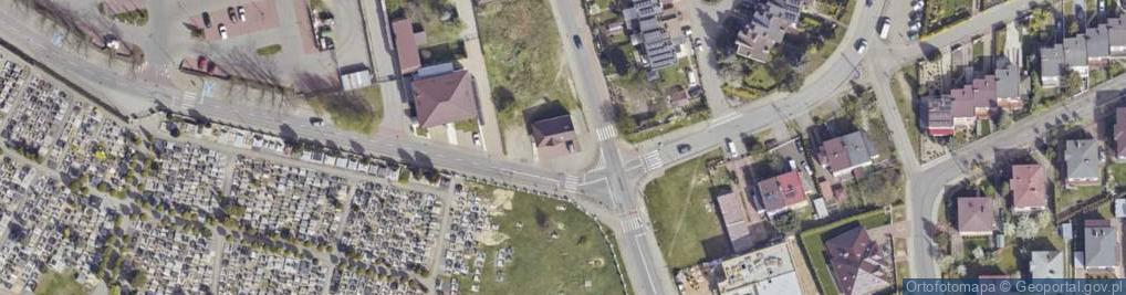 Zdjęcie satelitarne Cmentarna ul.