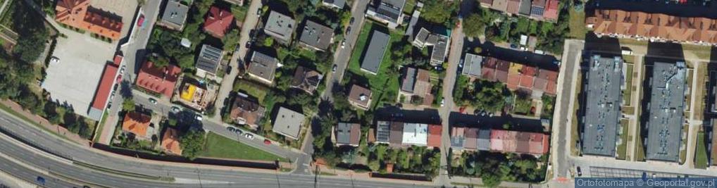 Zdjęcie satelitarne Combrowa ul.