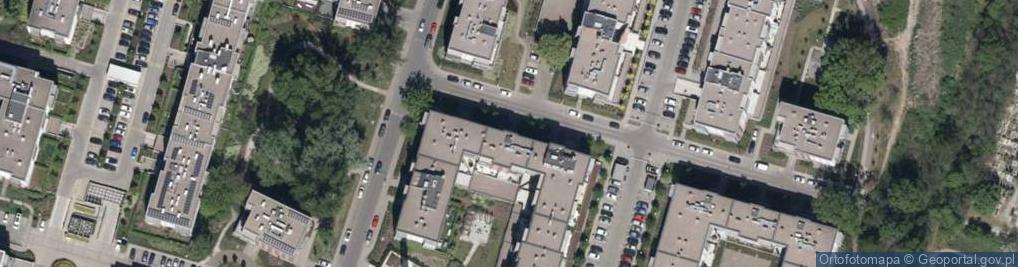 Zdjęcie satelitarne Cooka Jamesa ul.