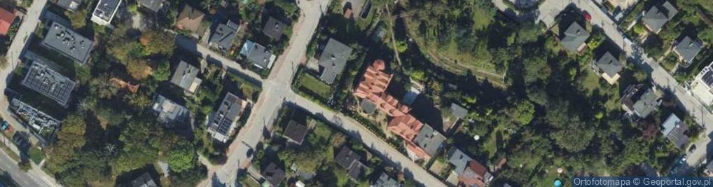 Zdjęcie satelitarne Cumowników ul.