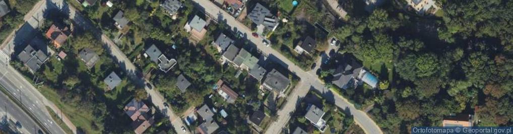 Zdjęcie satelitarne Cumowników ul.