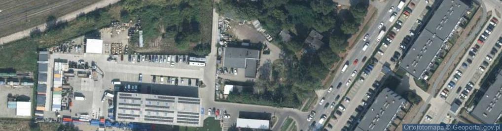 Zdjęcie satelitarne Cukrowa ul.
