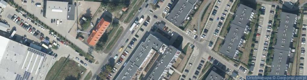 Zdjęcie satelitarne Cukrowa ul.