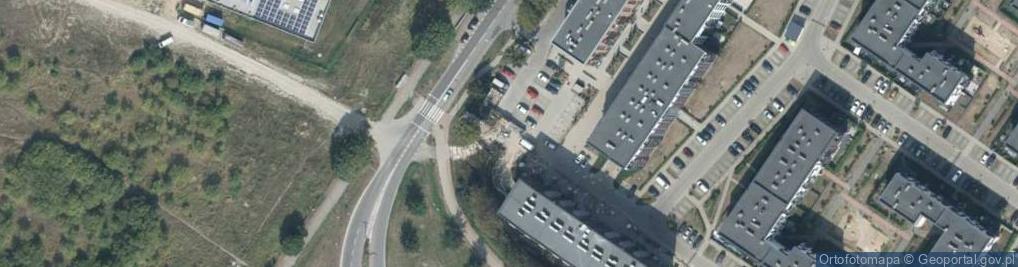 Zdjęcie satelitarne Cukrowa ul.