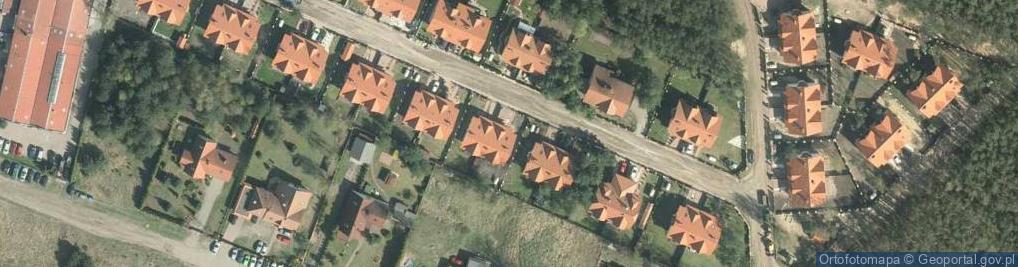 Zdjęcie satelitarne Cudne Manowce ul.