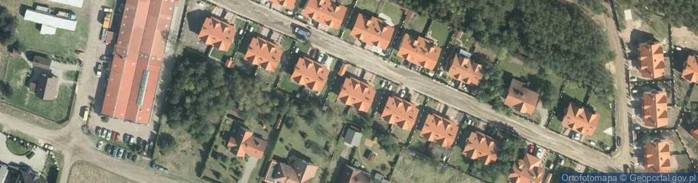 Zdjęcie satelitarne Cudne Manowce ul.