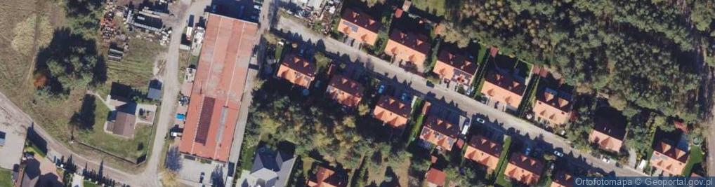 Zdjęcie satelitarne Cudne Manowce ul.