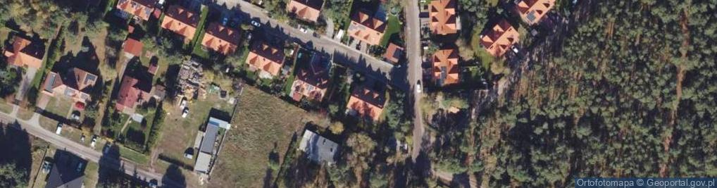 Zdjęcie satelitarne Cudne Manowce ul.