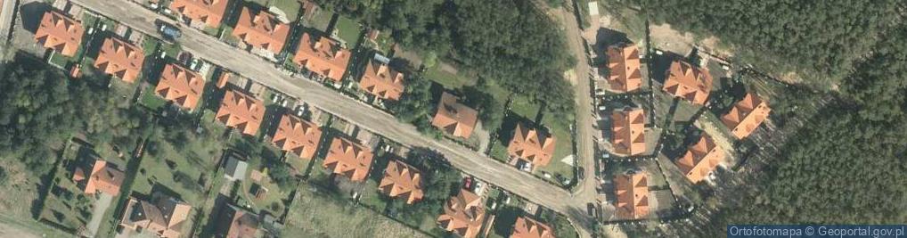 Zdjęcie satelitarne Cudne Manowce ul.