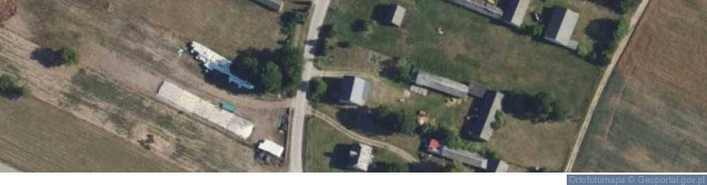 Zdjęcie satelitarne Cwaliny Duże ul.