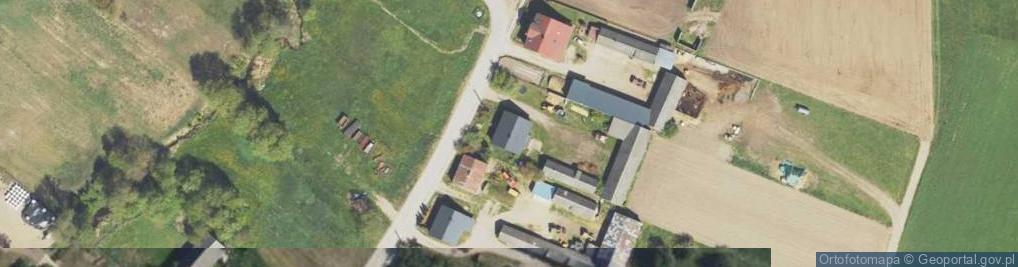 Zdjęcie satelitarne Cwaliny Duże ul.