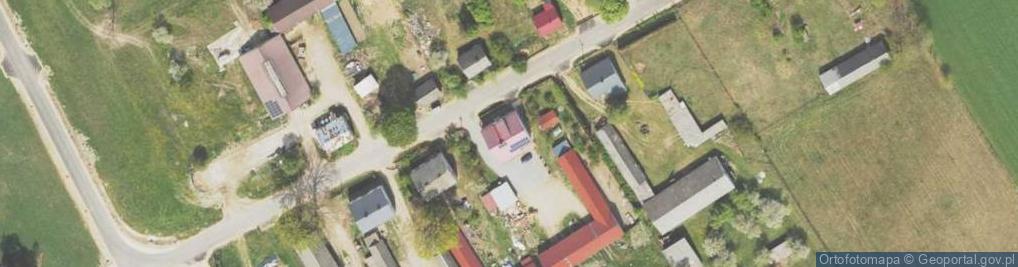 Zdjęcie satelitarne Cwaliny ul.