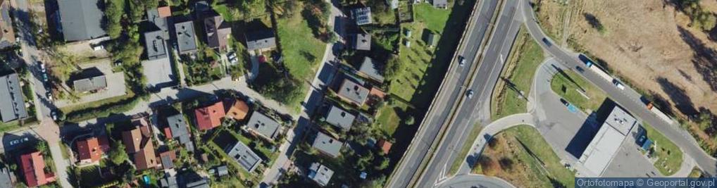 Zdjęcie satelitarne Ćwiklińskiej Mieczysławy ul.