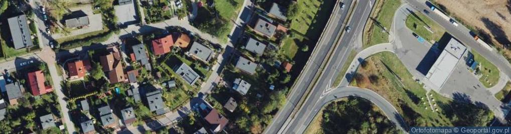 Zdjęcie satelitarne Ćwiklińskiej Mieczysławy ul.