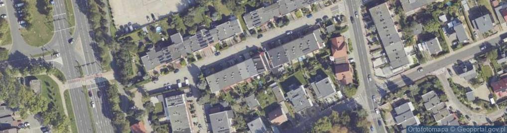 Zdjęcie satelitarne Ćwiklińskiej Mieczysławy ul.