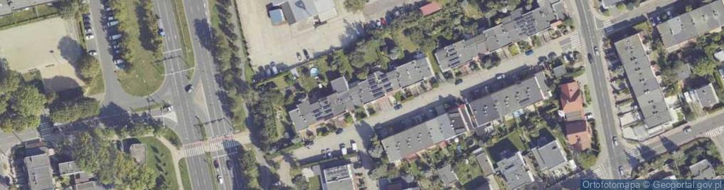 Zdjęcie satelitarne Ćwiklińskiej Mieczysławy ul.