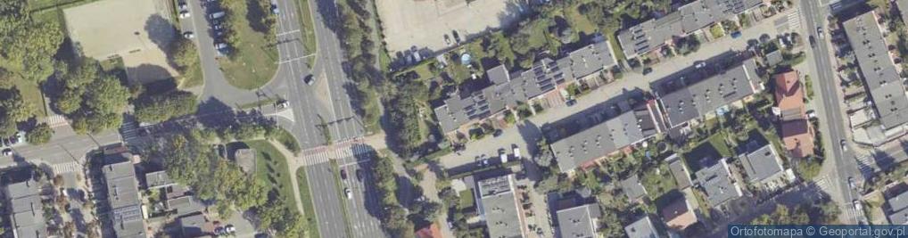 Zdjęcie satelitarne Ćwiklińskiej Mieczysławy ul.
