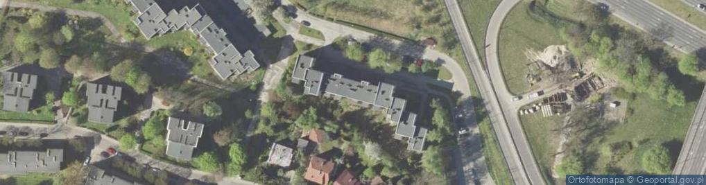 Zdjęcie satelitarne Ćwiklińskiej Mieczysławy ul.