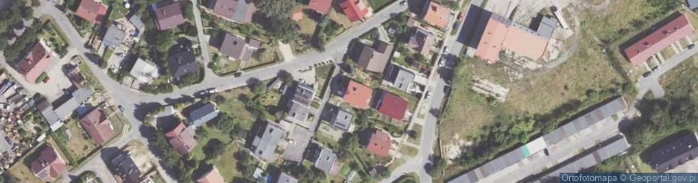 Zdjęcie satelitarne Ćwiklińskiej Mieczysławy ul.