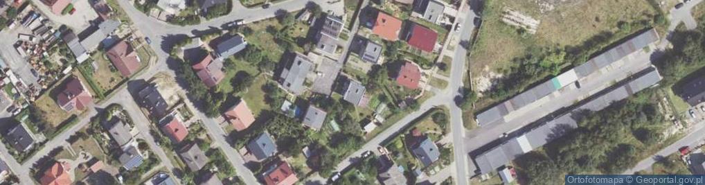 Zdjęcie satelitarne Ćwiklińskiej Mieczysławy ul.