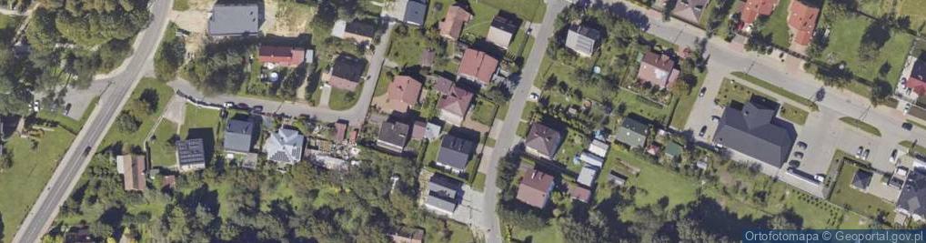 Zdjęcie satelitarne Ćwiklińskiej Mieczysławy ul.