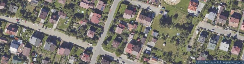 Zdjęcie satelitarne Ćwiklińskiej Mieczysławy ul.