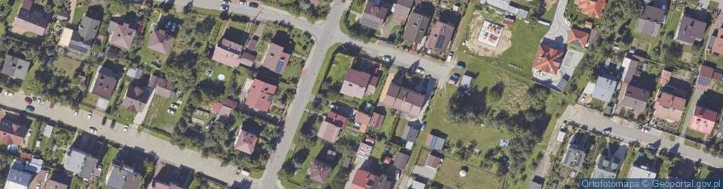 Zdjęcie satelitarne Ćwiklińskiej Mieczysławy ul.