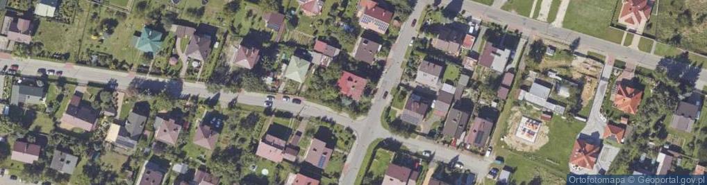 Zdjęcie satelitarne Ćwiklińskiej Mieczysławy ul.
