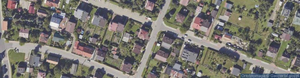 Zdjęcie satelitarne Ćwiklińskiej Mieczysławy ul.