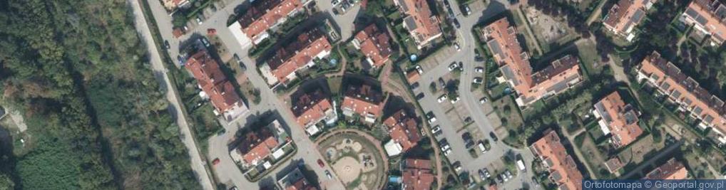 Zdjęcie satelitarne Cynamonowa ul.