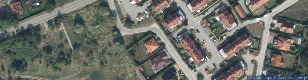 Zdjęcie satelitarne Cynamonowa ul.