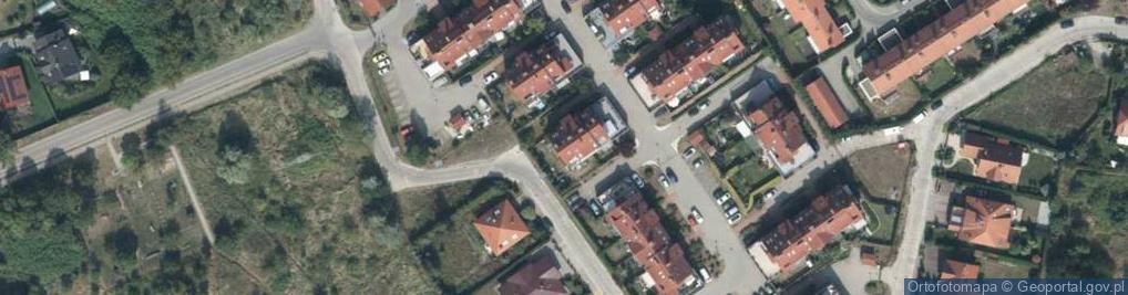 Zdjęcie satelitarne Cynamonowa ul.