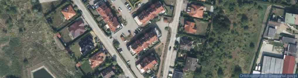 Zdjęcie satelitarne Cynamonowa ul.