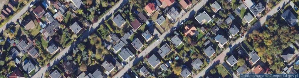 Zdjęcie satelitarne Cynowa ul.