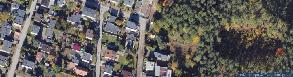 Zdjęcie satelitarne Cyprysowa ul.