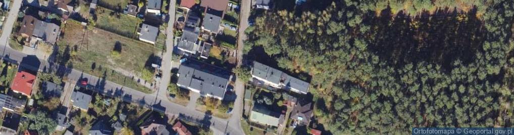 Zdjęcie satelitarne Cyprysowa ul.
