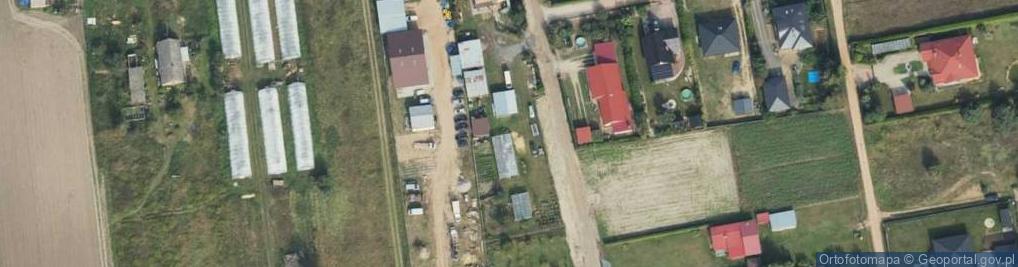 Zdjęcie satelitarne Cyprysowa ul.