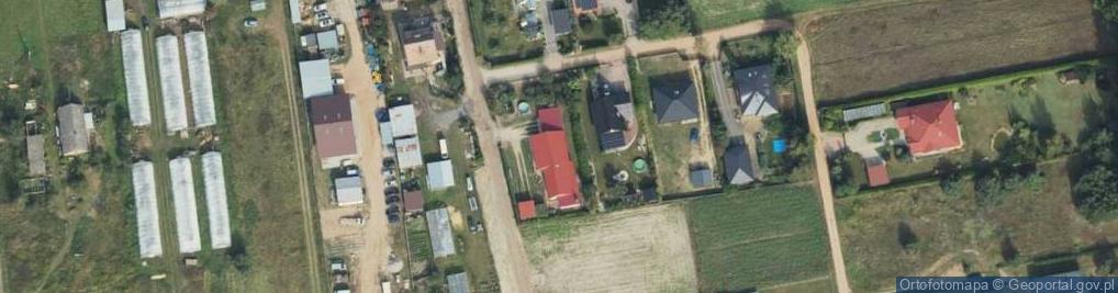 Zdjęcie satelitarne Cyprysowa ul.